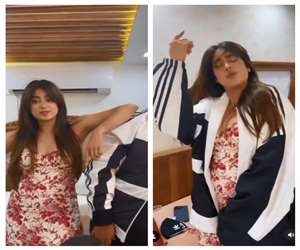 Janhvi Kapoor Aksa gang is back, Arjun Kapoor reacted like this after watching funny video.