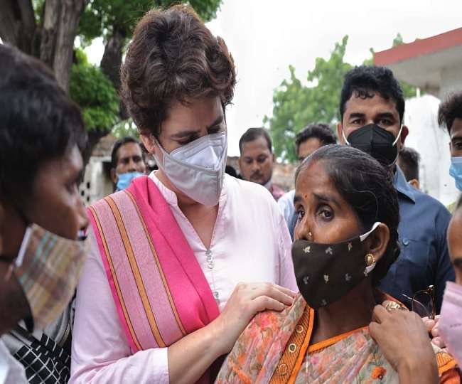प्रियंका गांधी वाड्रा सीतापुर के बाद फिर लखीमपुर खीरी के पसगवां जाएंगी।