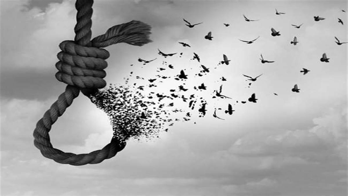 youth hanged himself in sajeti of kanpur