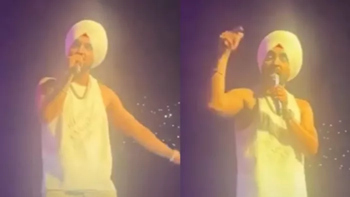 लाइव कंसर्ट के दौरान दिलजीत दोसांझ (सोशल मीडिया)