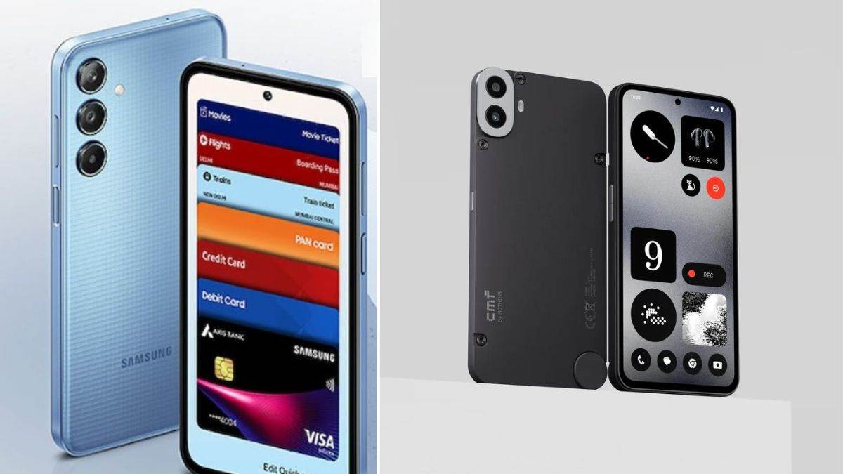samsung galaxy m35 5g vs cmf phone 1 from camera to processer which phone is better