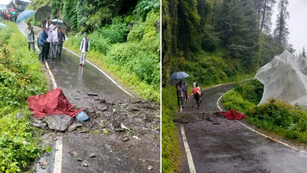 Himachal Pradesh: गाड़ी से उतर कर पैदल जा रहे मां-बेटे पर पहाड़ी से गिरे पत्थर, घर से 150 मीटर की दूरी पर मौत
