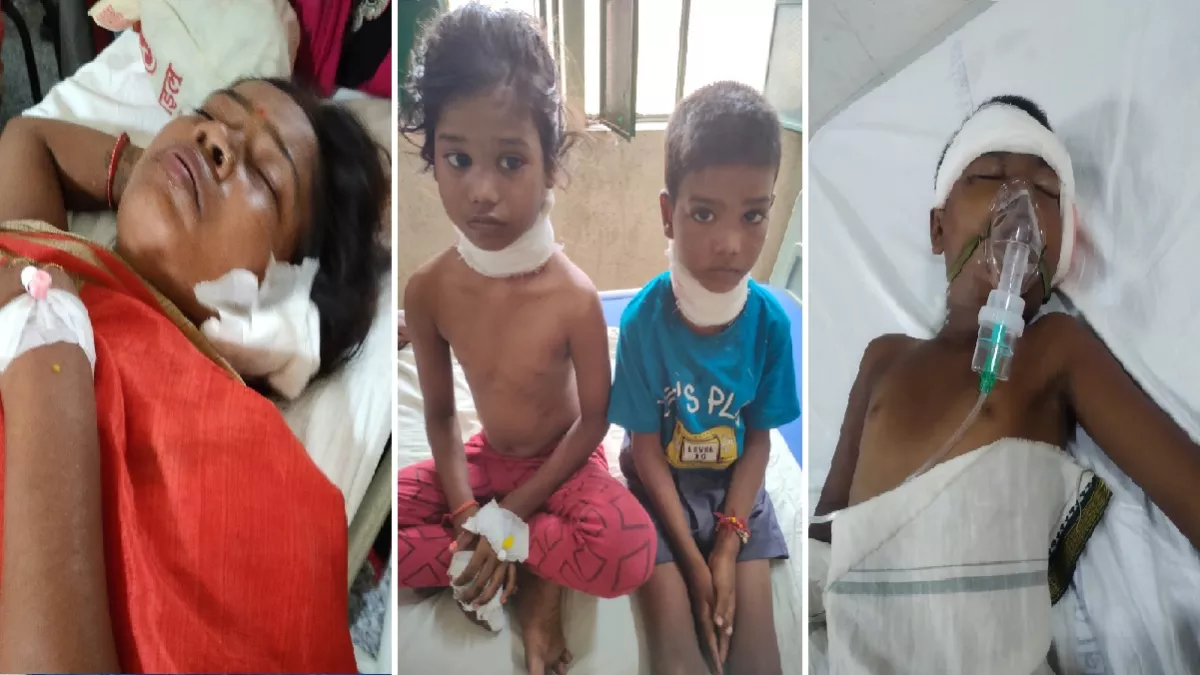 Gorakhpur News: पिता के खूंखार चेहरे को याद कर बिलख पड़े बच्चे, बोले- सोते समय पापा ने अचानक फावड़े से कर दिया हमला