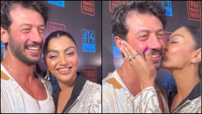 BB OTT 2 के बाद आकांक्षा-जद ने फिर किया किस। Photo- Instagram