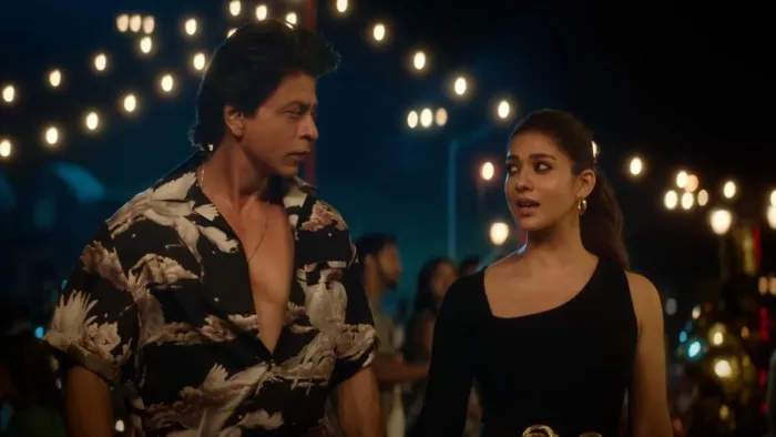 शाह रुख खान की ये शर्ट है काफी महंगी (Photo Credit-Jawan Song Screen Shot)