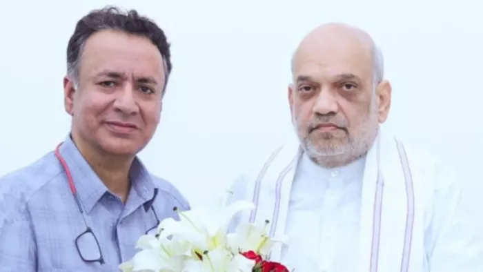 चौधरी जुल्फिकार ने केंद्रीय गृह मंत्री अमित शाह से मुलाकात की