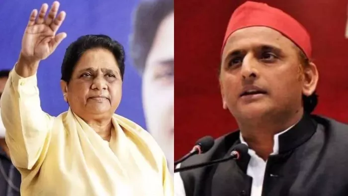 बसपा सुप्रीमो मायावती और सपा प्रमुख अखिलेश यादव