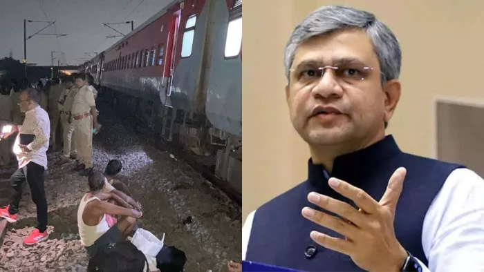 Sabarmati Express Derail ट्रेन हादसे पर अश्विनी वैष्णव का आया बयान।