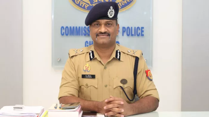 जे रविंदर गौड, पुलिस आयुक्त गाजियाबाद। फोटो सौजन्य- जागरण