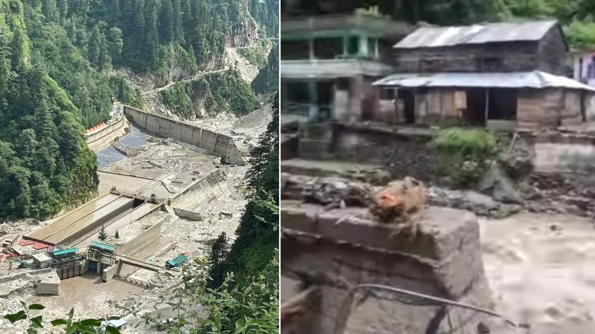 Himachal Cloudburst: मणिकर्ण घाटी में बादल फटने से तबाही, बाढ़ में बह गए दो पुल और कई वाहन; भयानक वीडियो आया सामने