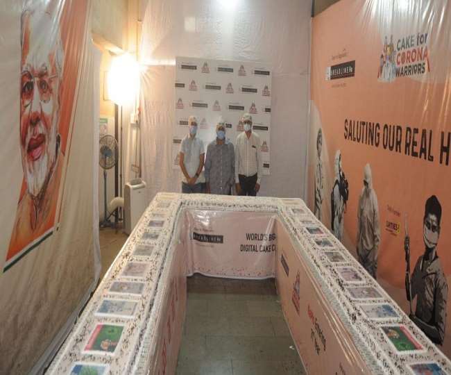 PM Narendra Modi's Birthday Cake: This bakery made 71 ft long NaMo cake to  celebrate PM Modis birthday