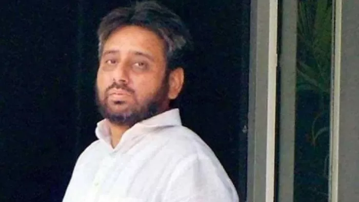 दिल्ली वक्फ बोर्ड में हेराफेरी के आरोप में गिरफ्तार किए गए विधायक अमानतुलाह खान। फाइल फोटो।