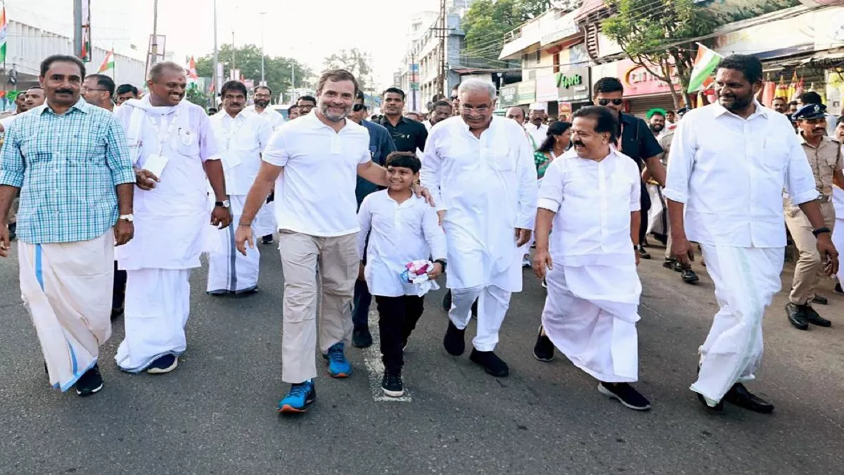 Bharat Jodo Yatra के 10वें दिन अलाप्पुझा जिले पहुंची पद यात्रा, राहुल गांधी युवाओं से करेंगे मुलाकात