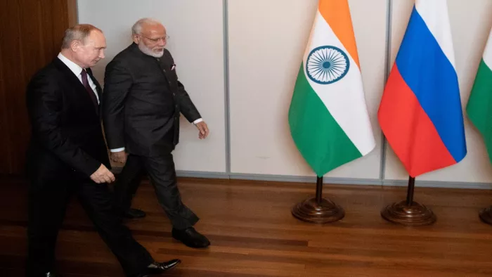 Modi and Putin Talks: SCO Summit में मोदी और पुतिन की मुलाकता के क्या हैं मायने। एजेंसी।
