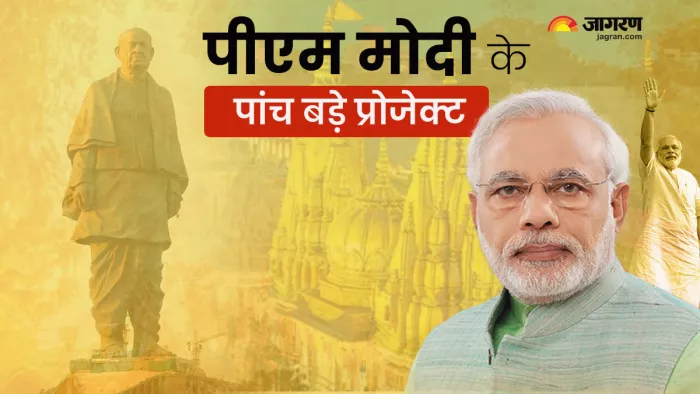 PM Modi Five Big Project that change India landscape