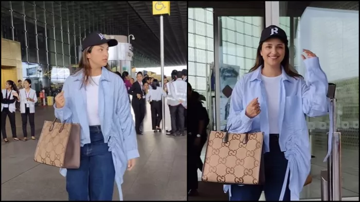 Parineeti Chopra एयरपोर्ट पर हुईं स्पॉट। Photo-Instagram