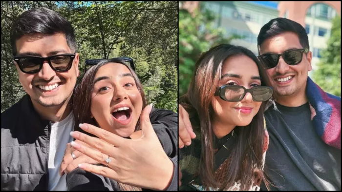 Prajakta Koli ने बॉयफ्रेंड से की सगाई। Photo- Instagram