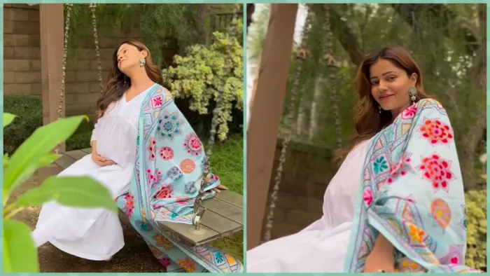 Rubina Dilaik Pregnancy Video (Photo Credit: Instagram)