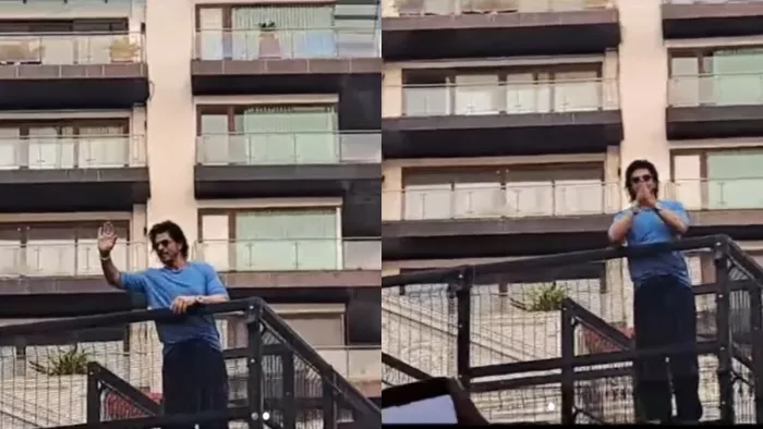 Jawan Actor Shah Rukh Khan Mannat Photo Credit Instagram
