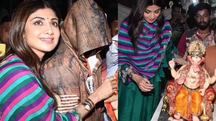 Ganesh Chaturthi 2023 Shilpa Shetty, Raj Kundra