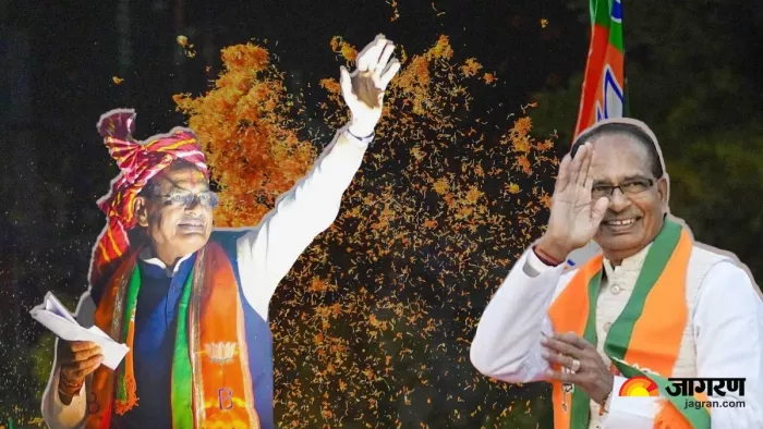 मध्य प्रदेश के मुख्यमंत्री शिवराज सिंह चौहान (जागरण ग्राफिक्स)