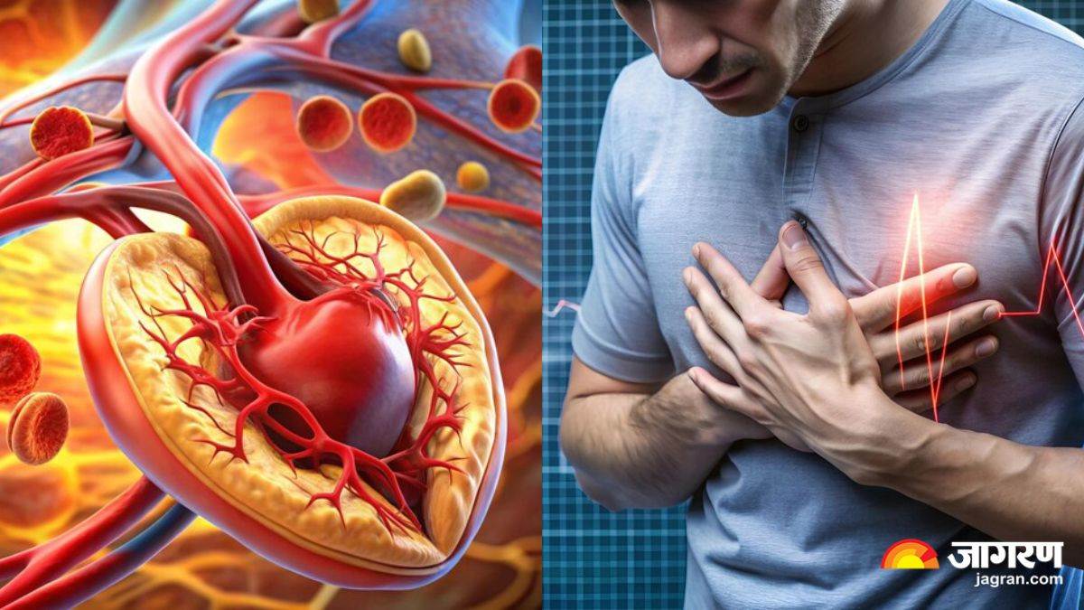 coronary artery disease narrowed blood vessels and heart attack risk explained by lipid profile
