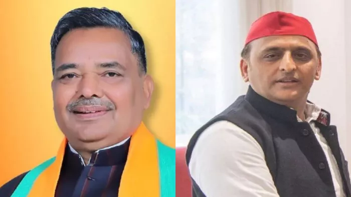यूपी सरकार में मंत्री हैं जयवीर सिंह, अखिलेश पर निशाना साधा।
