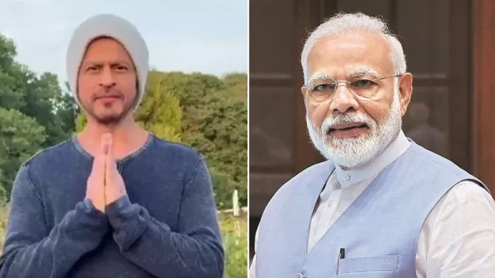 शाह रुख खान और प्रधानमंत्री नरेंद्र मोदी (फोटो क्रेडिट- एक्स)