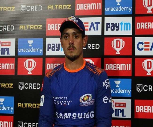 IPL 2020 KKR vs MI Quinton de Kock says not thinking about playoffs yet taking it one game at a time