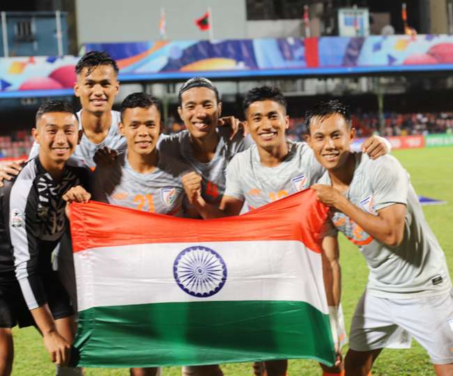 SAFF Championship 2021: भारतीय फुटबॉल टीम ने आठवीं बार जीती सैफ चैंपियनशिप, सुनील छेत्री ने की लियोनेल मेसी की बराबरी