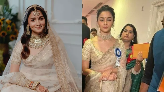 69th National Film Award Alia Bhatt Look