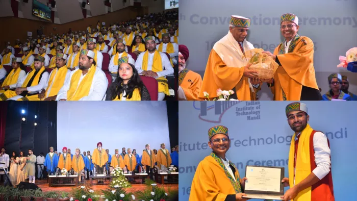 IIT मंडी में आयोजित हुआ 11वां दीक्षा समारोह