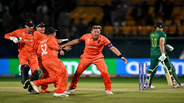 SA vs NED: नीदरलैंड्स ने साउथ अफ्रीका को 38 रन से हराया।