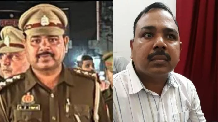 कानपुर में 50 हजार की रिश्वत लेते इंस्पेक्टर रंगेहाथ गिरफ्तार, थाना में सरकारी आवास पर बुलाकर ली रकम