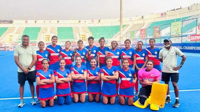 इंडियनऑयल कॉरपोरेशन लिमिटेड और रेलवे स्पोर्ट्स प्रमोशन बोर्ड ने क्वार्टर फाइनल में प्रवेश किया।