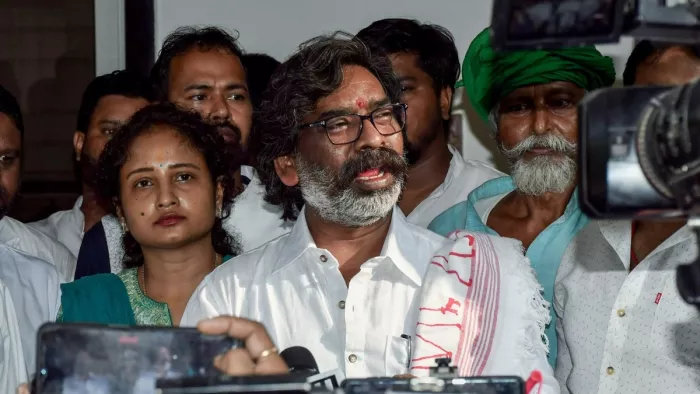 हेमंत सोरेन की सीट पर बीजेपी नए चेहरे पर दांव लगा सकती है। फाइल फोटो- ANI