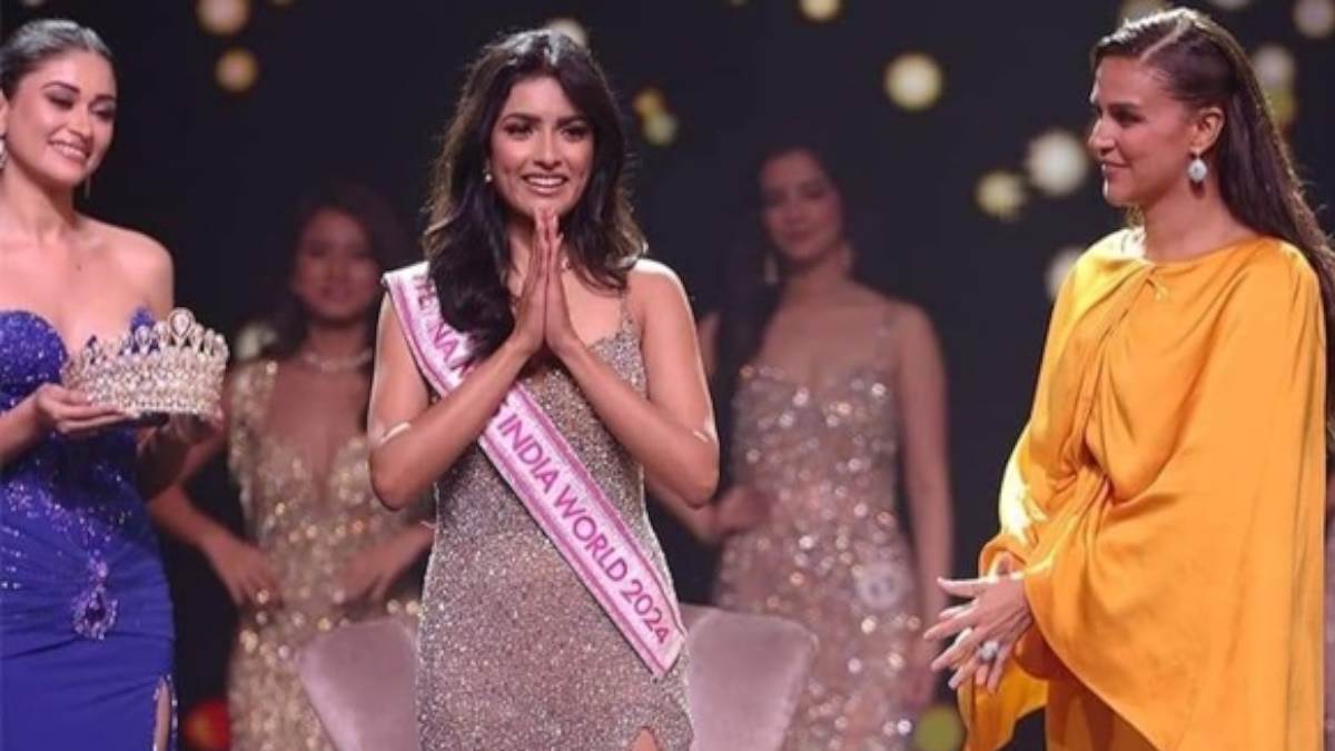 madhya pradesh nikita porwal wins femina miss india world2024
