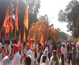 गुरुनानक देव जी के प्रकाश उत्सव पर निकला नगर कीर्तन, पालकी साहिब में पंज प्यारे ; ये रही तस्वीरें