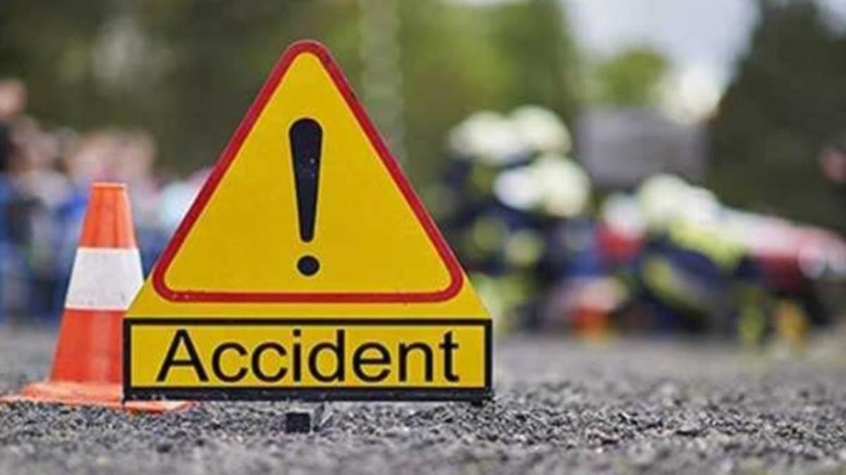 accident death prayagraj an accident in naini area which killed bike riding young man