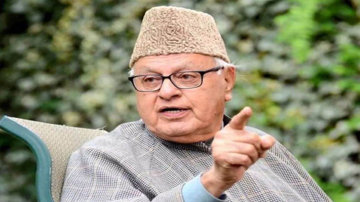 nc president farooq abdullah gave statement on independence of kashmir