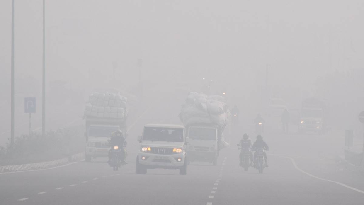 haryana weather news cold wave intensifies pollution levels remain high
