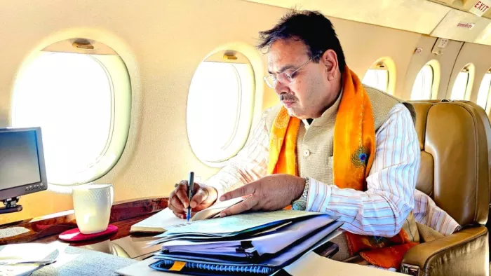 राजस्थान के मुख्यमंत्री भजनलाल शर्मा (फोटो: @RajCMO)