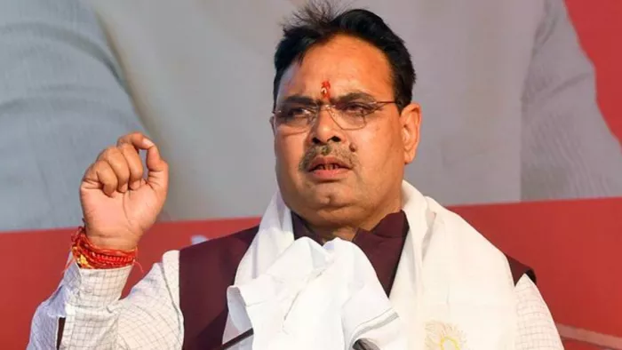 राजस्थान के मुख्यमंत्री भजनलाल शर्मा (फोटो: @RajCMO)