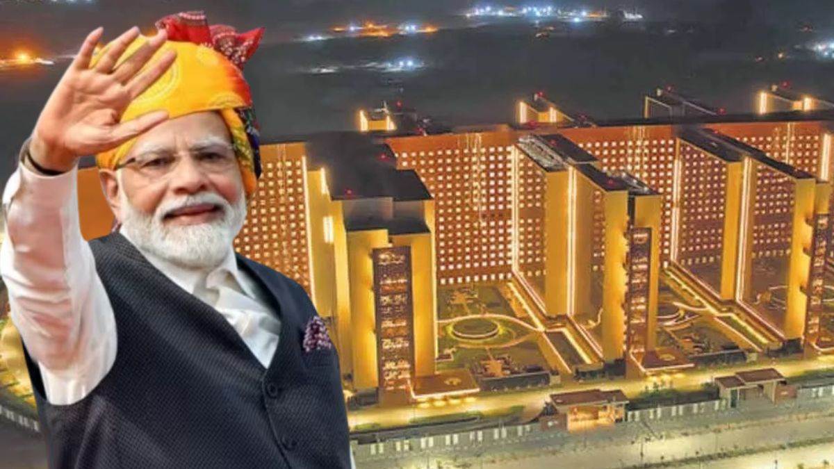 pm modi inaugurate world largest office complex surat diamond bourse and visit varanasi