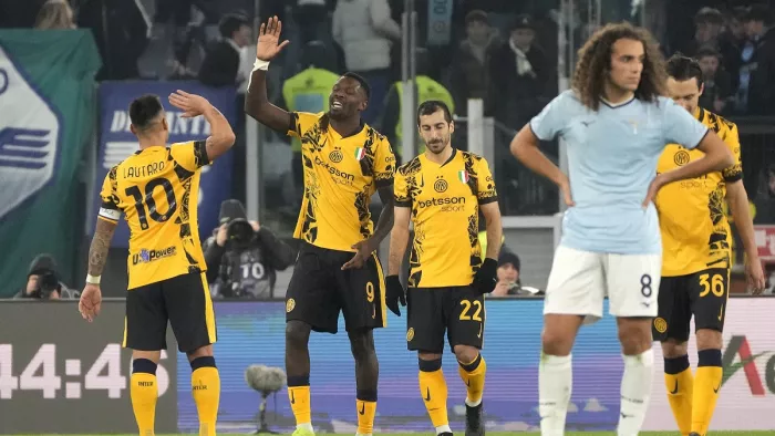 इंटर मिलान ने लाजियो को 6-0 से मात दी