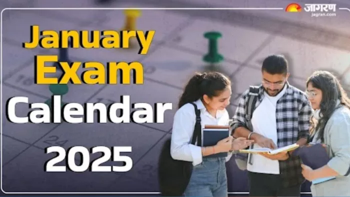 January Exam Calendar 2025: 22 जनवरी, 2025 से जेईई मेन पहले चरण की शुरुआत होगी।