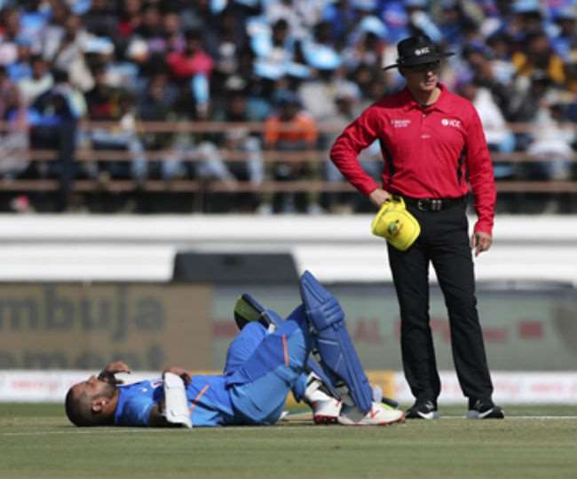 Image result for rohit sharma injury vs australia