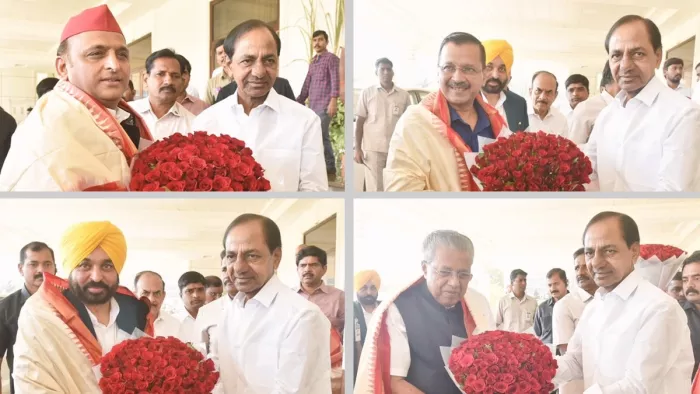 तेलंगाना के सीएम KCR की खम्मम में मेगा रैली आज