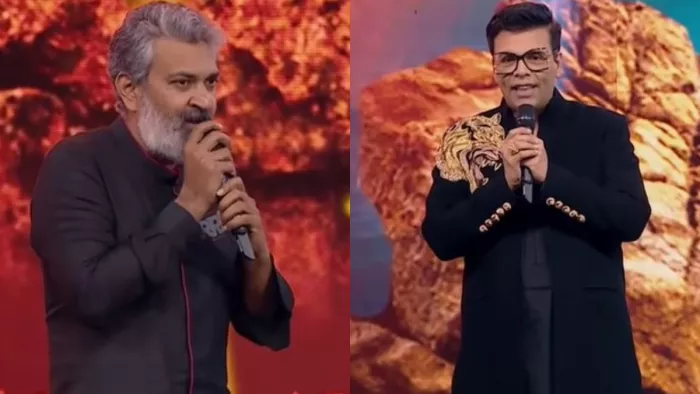 SS Rajamouli Gave Hilarious Reply To Karan Johar On Asking For RRR Hindi Rights, Youtube