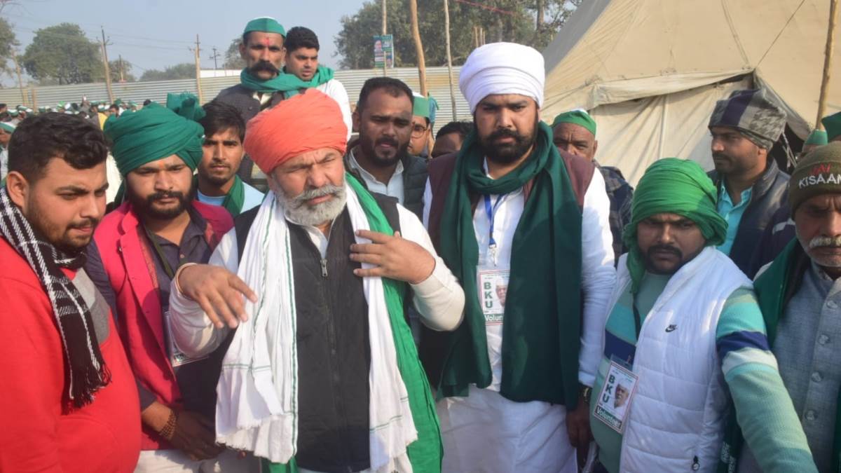 central government has done work of putting interests of farmers in cold by forming msp committee tikait